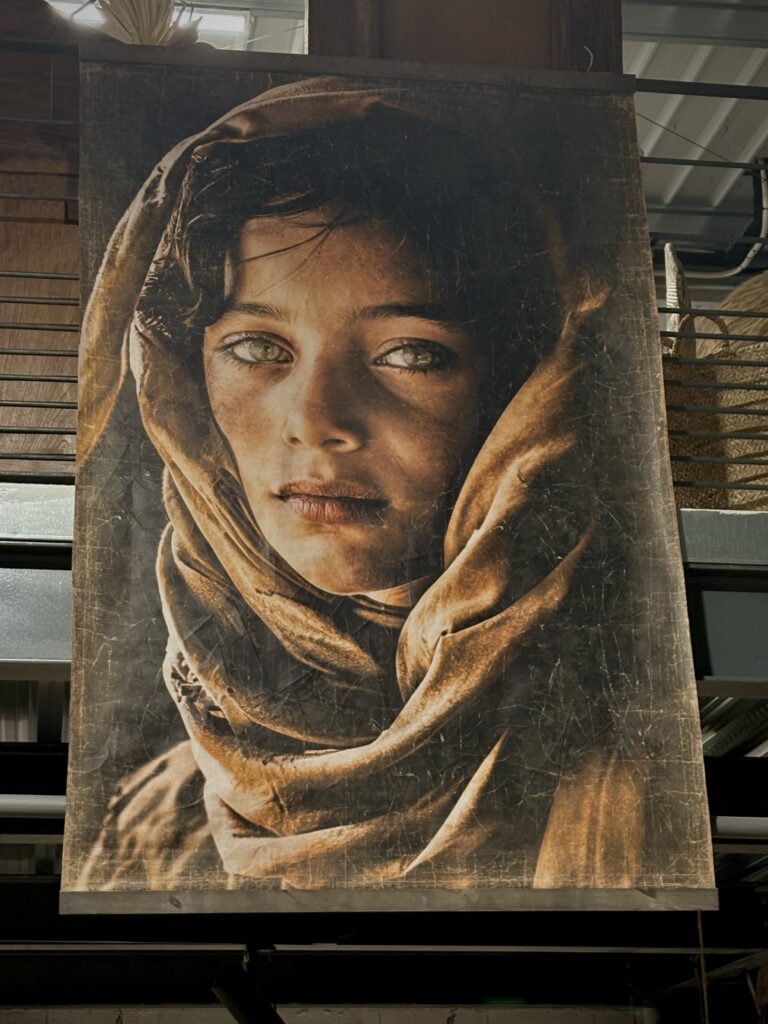 Portrait peint rapporté d’Inde – décoration KarpeDiem Deko